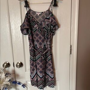 Women’s Candie’s Cold Shoulder Dress